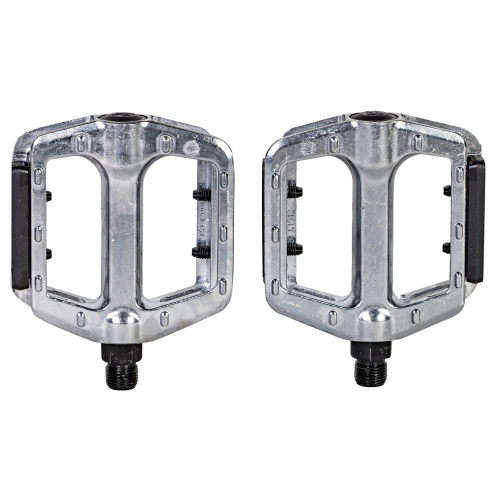 Педали STG FP-925, платформа, алюм, ось 9/16", насып. подшип., серебристые