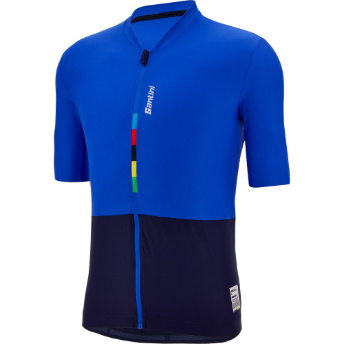 Веломайка Santini Colore Riga - UCI Official SS Cycling Jersey, синий