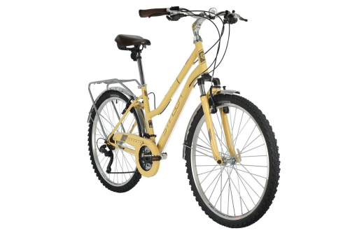 Велосипед STINGER VICTORIA 26" (2021), рама 19" (175-185 см), бежевый