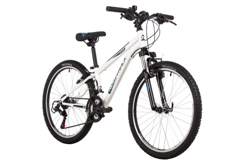 Велосипед Novatrack Action 24" (2023), рама 12" (130-155 см), белый