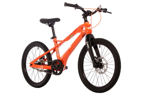 Велосипед Novatrack Lynx 20" (2024), рама 9.5" (110-130 см), оранжевый