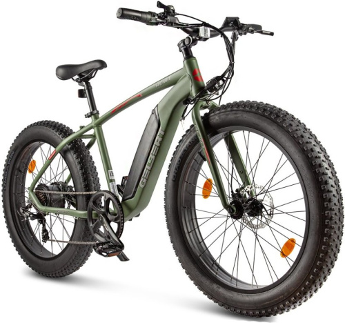 Электровелосипед Gelbert Sporto Newt, зеленый