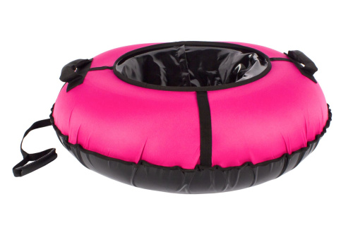 Тюбинг Snowstorm BZ-100_FULL_PINK, 100 см, розовый с черным